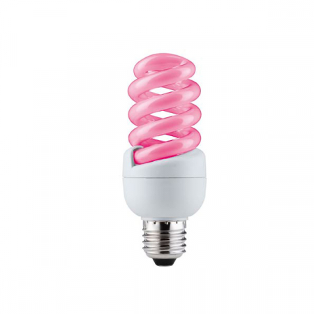 Лампа энергосберегающая Paulmann Е27 15W спираль красная 88088