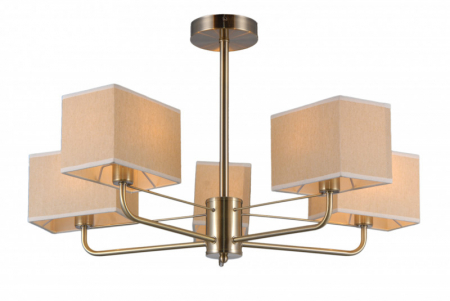 Люстра на штанге Natali Kovaltseva 75144/5C ANTIQUE