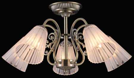 Люстра на штанге Natali Kovaltseva 75045-5C ANTIQUE