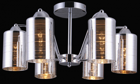 Люстра на штанге Natali Kovaltseva Helsinki 75038-6C CHROME