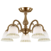 Люстра на штанге Eurosvet 60107/5 античная бронза