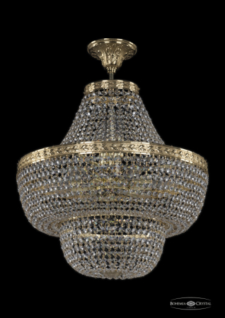 Люстра на штанге Bohemia Ivele Crystal 19091/H1/45IV G