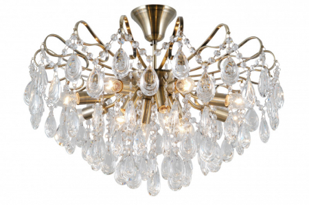 Люстра на штанге Natali Kovaltseva 79013/12C ANTIQUE