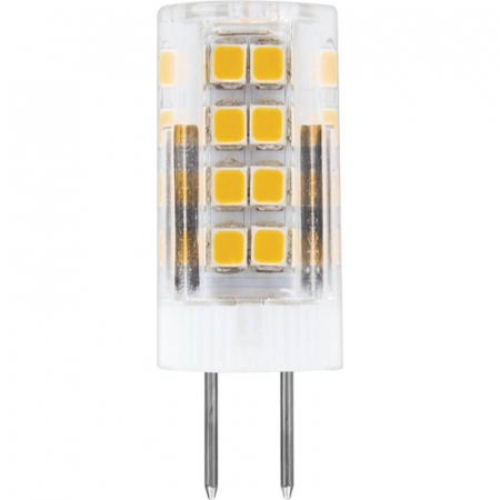 Лампа светодиодная Feron G4 5W 6400K Прозрачная Матовая LB-432 25862