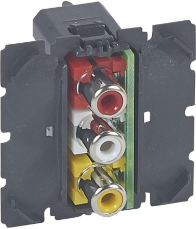 Розетка RCA Legrand Celiane 067313