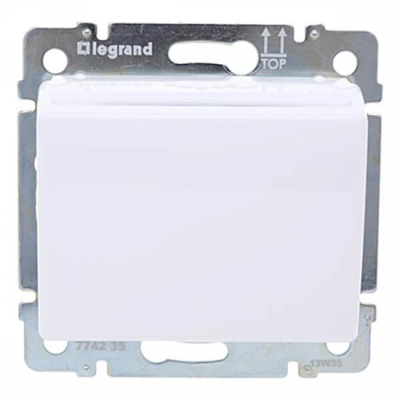 Выключатель карточный Legrand Valena с выдержкой времени белый 774235