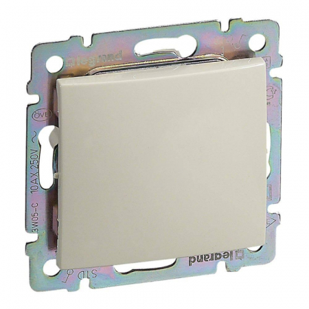 Переключатель одноклавишный промежуточный Legrand Valena 10A 250V IP44 слоновая кость 774197