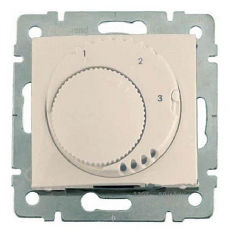 Термостат Legrand Valena Комфорт с выключателем слоновая кость 774127