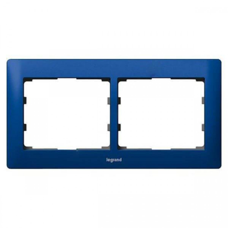 Рамка 2-постовая Legrand Galea Life волшебный синий 771912