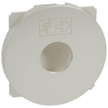 Лицевая панель Legrand Celiane выключателя с ключом для светильников титановая 068499