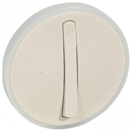 Лицевая панель Legrand Celiane выключателя с контурной подсветкой слоновая кость 066277