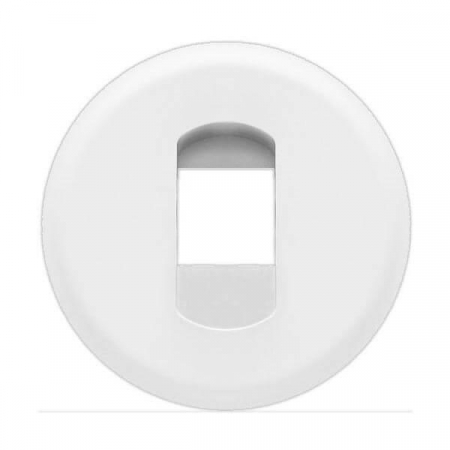 Лицевая панель Legrand Celiane розетки акустической белая 068211