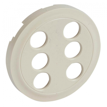 Лицевая панель Legrand Celiane розетки аудио/видео 2xRCA слоновая кость 066279