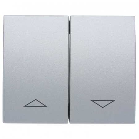 Лицевая панель Legrand Galea Life выключателя жалюзи алюминий 771314