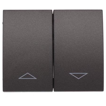 Лицевая панель Legrand Galea Life выключателя жалюзи темная бронза 771214