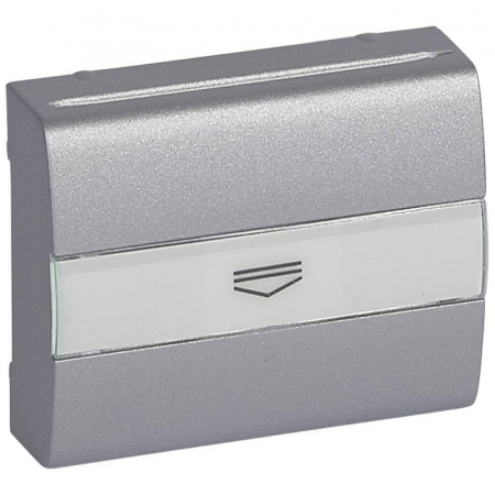 Лицевая панель Legrand Galea Life выключателя с ключом-картой алюминий 771354