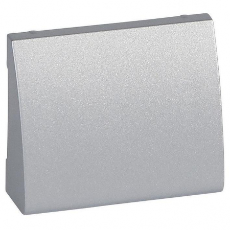 Лицевая панель Legrand Galea Life двойной вывода кабеля алюминий 771385