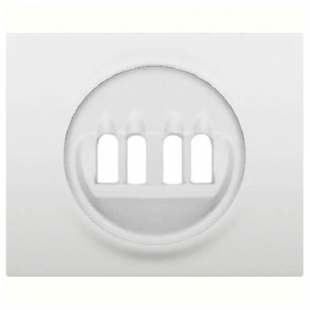 Лицевая панель Legrand Galea Life двойной розетки акустических систем белая 771025