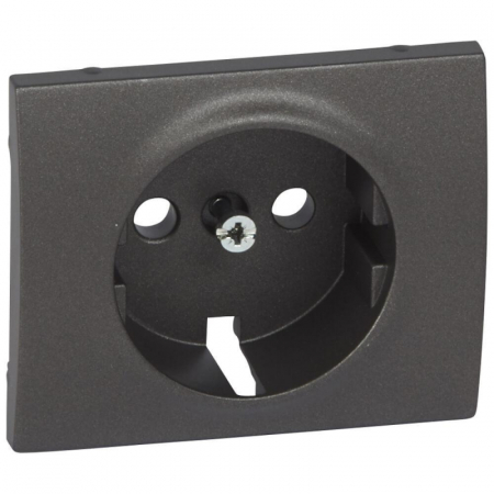 Лицевая панель Legrand Galea Life розетки 2К+З темная бронза 771220