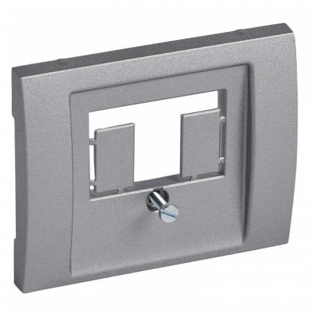 Лицевая панель Legrand Galea Life розетки TDO алюминий 771347