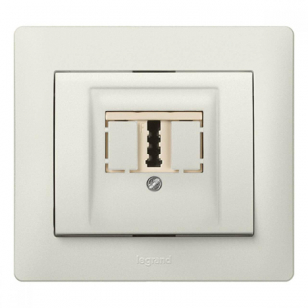 Лицевая панель Legrand Galea Life розетки TDO перламутр 771547