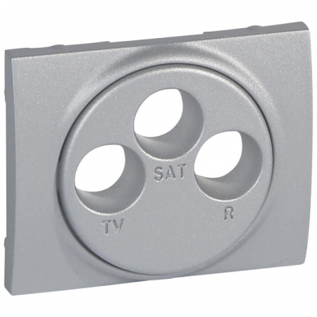 Лицевая панель Legrand Galea Life розетки TV-R SAT алюминий 771373