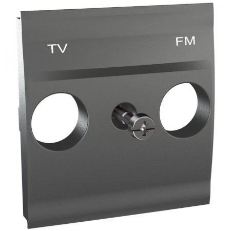 Плата розетки TV/FM Schneider Electric Unica MGU9.440.12