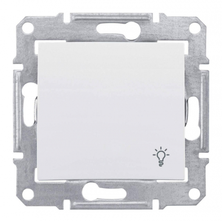 Выключатель кнопочный Свет Schneider Electric Sedna IP44 10A 250V SDN0900321