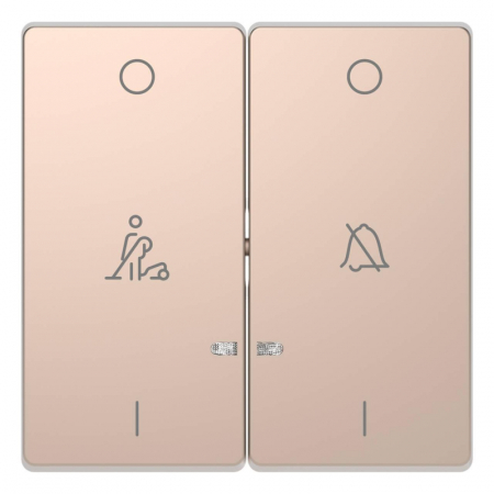 Клавиша двойная Schneider Electric Merten D-Life MTN3429-6051