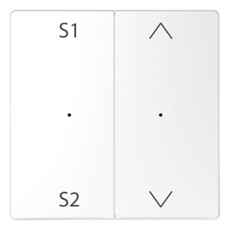 Клавиша двойная Schneider Electric Merten D-Life MTN5227-6035