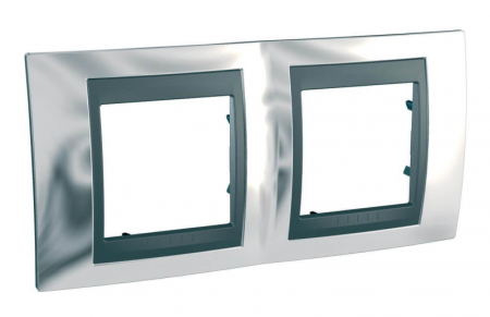 Рамка 2-постовая Schneider Electric Unica Top MGU66.004.210