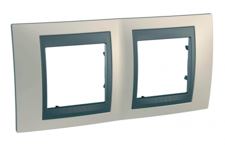 Рамка 2-постовая Schneider Electric Unica Top MGU66.004.295