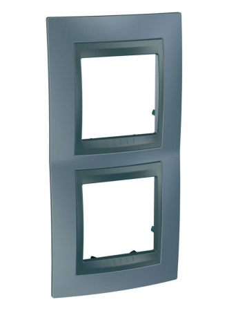 Рамка 2-постовая вертикальная Schneider Electric Unica Top MGU66.004V.297