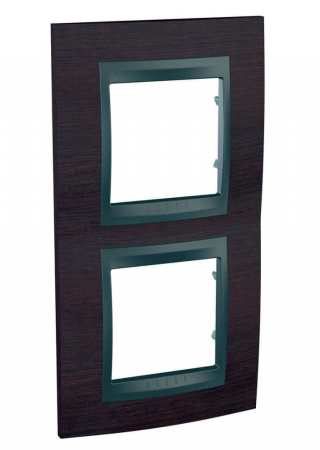 Рамка 2-постовая вертикальная Schneider Electric Unica Top MGU66.004V.2M3