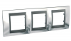 Рамка 3-постовая Schneider Electric Unica Top MGU66.006.210