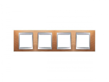 Рамка 4-постовая Schneider Electric Unica Top MGU66.008.0M2