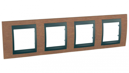 Рамка 4-постовая Schneider Electric Unica Top MGU66.008.2M2