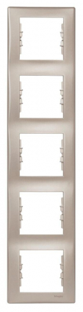 Рамка 5-постовая вертикальная Schneider Electric Sedna SDN5801568