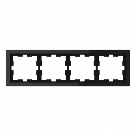 Рамка 4-постовая Schneider Electric Merten D-Life MTN4040-6503
