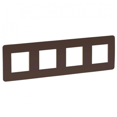 Рамка 4-постовая Schneider Electric Unica New Studio NU280819