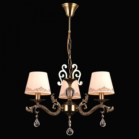 Подвесная люстра Natali Kovaltseva Calais 70012-3C ANTIQUE