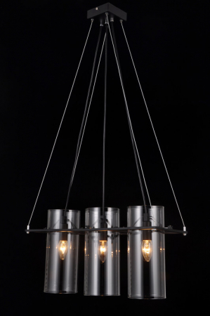 Подвесная люстра Natali Kovaltseva HELSINKI II 81022-3C MATT BLACK