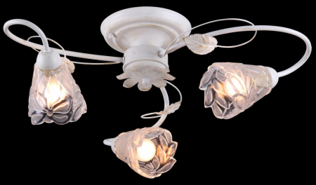 Накладная люстра Natali Kovaltseva 10858 10858/3C GOLD IVORY