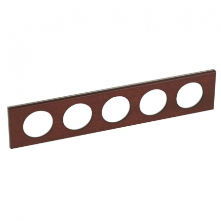 Рамка 5-постовая Legrand Celiane орех 069230