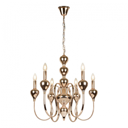 Подвесная люстра iLamp Lady 88003-6 GD
