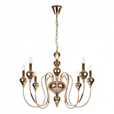 Подвесная люстра iLamp Lady 88003-8 GD