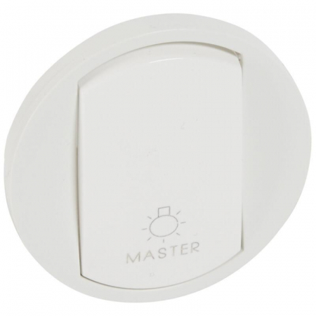 Клавиша Legrand Celiane Свет-Общее белая 068190