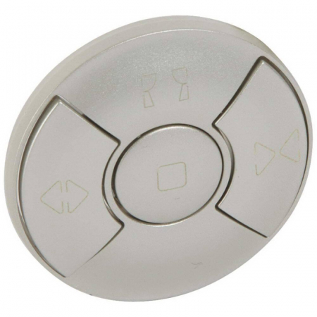 Клавиша Legrand Celiane Шторы титановая 068454