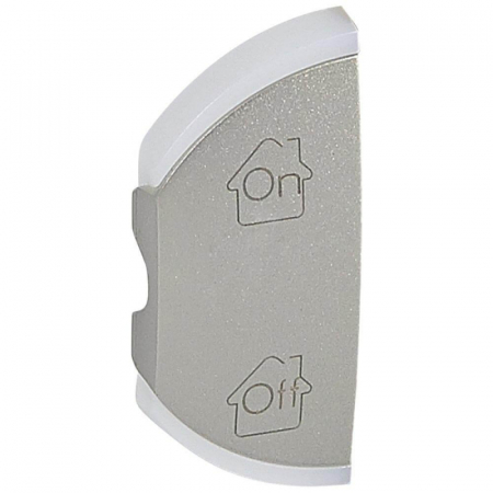 Клавиша левая Legrand Celiane GEN/ON/OFF титановая 068455