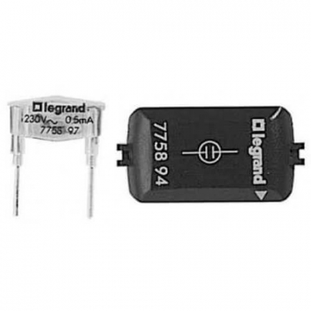 Лампа подсветки механизмов Legrand Galea Life зеленая 775894